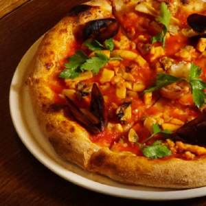 PIZZA AI FRUTTI DI MARE